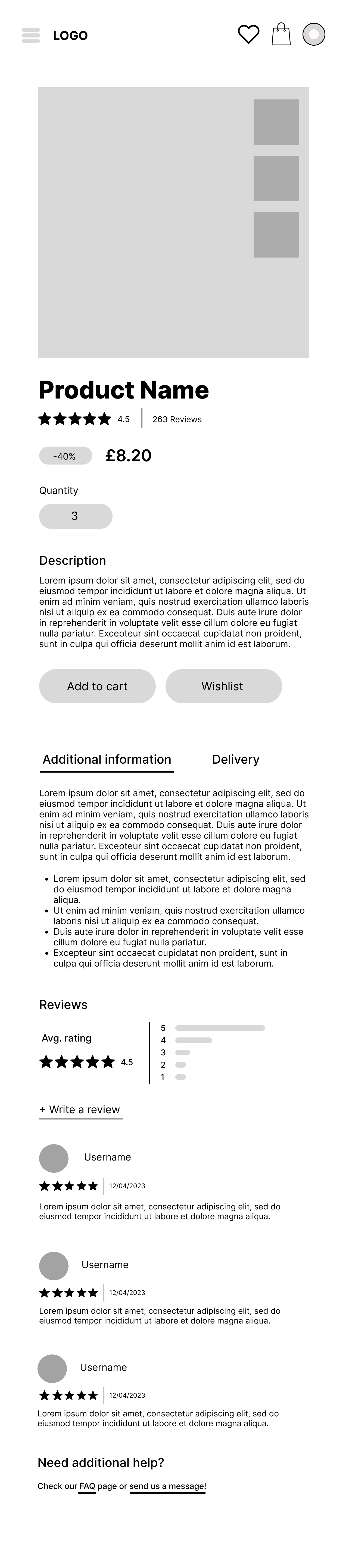 Product page – Diana